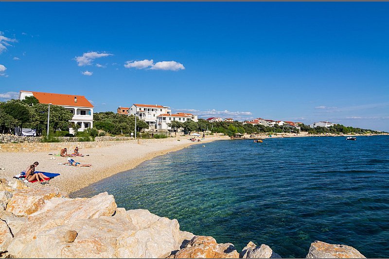 Mandre auf der Insel Pag - Pag Kroatien - Wettervorhersage - Šugar Mandre